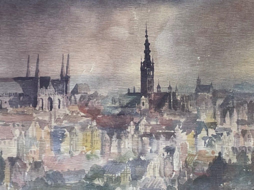 Poster & Bilder: Ulrich Hübner Original Aquarell – Gebraucht aus Sargans von Didis 5