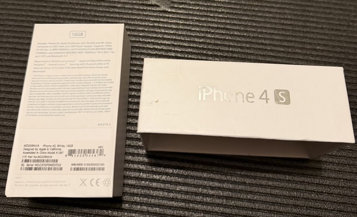 Apple Telefoni cellulari / Smartphones: iPhone 4S blanc 16GB complet avec boite – Usato da Develier venduto da CrYsls 3