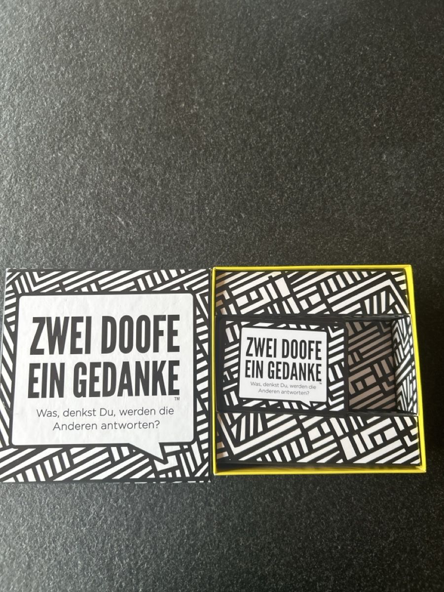 Giochi: Zwei doofe ein Gedanke  – Nuovo (secondo la descrizione) da Erlinsbach SO venduto da crisdaughter