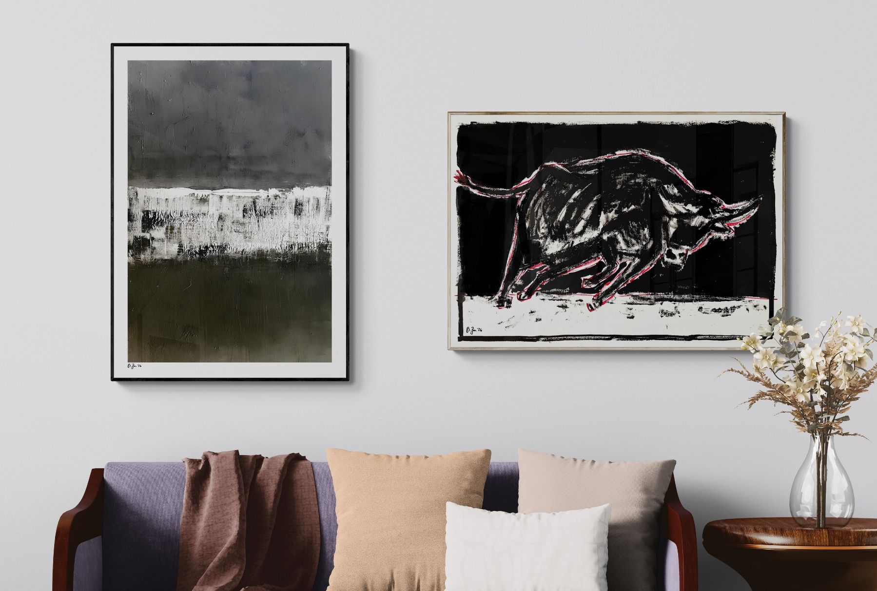 Posters & Illustrations: Kunst Stefan Bammert Modern Art Abstrakt Expressionismus – Neuf (Voir description) à St. Niklausen LU par Stefan_Bammert_Art 2