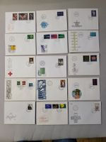 (655) 15 Diverse Ersttagsbriefe Liechtenstein ab Fr. 1.00