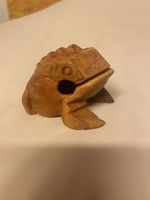 Grenouille Guiro en bois de Cuba fait main