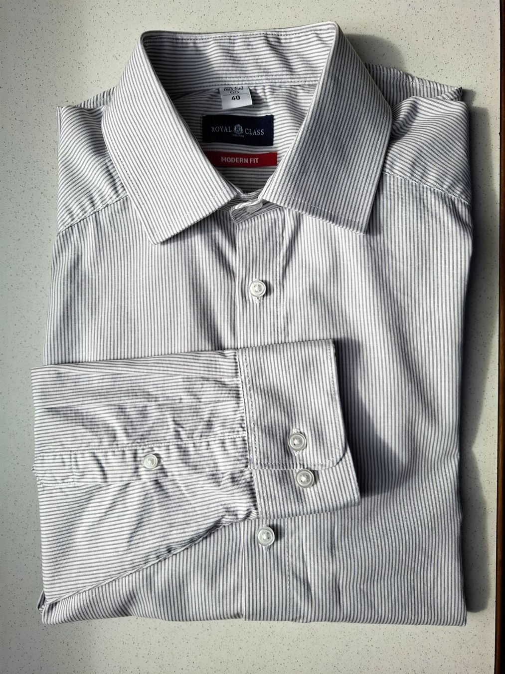 Camicie: Herren Hemd Modern Fit, Royal Class Selection, Gr. 40 – Nuovo (secondo la descrizione) da Zürich venduto da Romi169 1