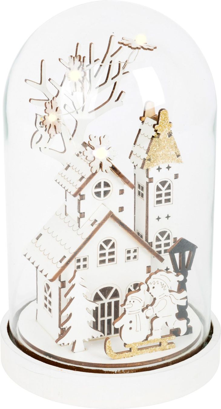 Tutte le decorazioni: Leuchtglocke Winterzauber - Winterdeko – Nuovo e nell'imballaggio originale da Wettingen venduto da Swala 2