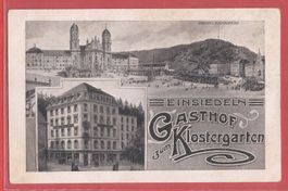 Einsiedeln - Gasthof zum Klostergarten - ca. 1915