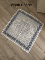 Tuch Paisleymuster blau-weiss 65cm x 65cm neu