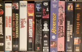 Collection de VHS en bon état : 12 films