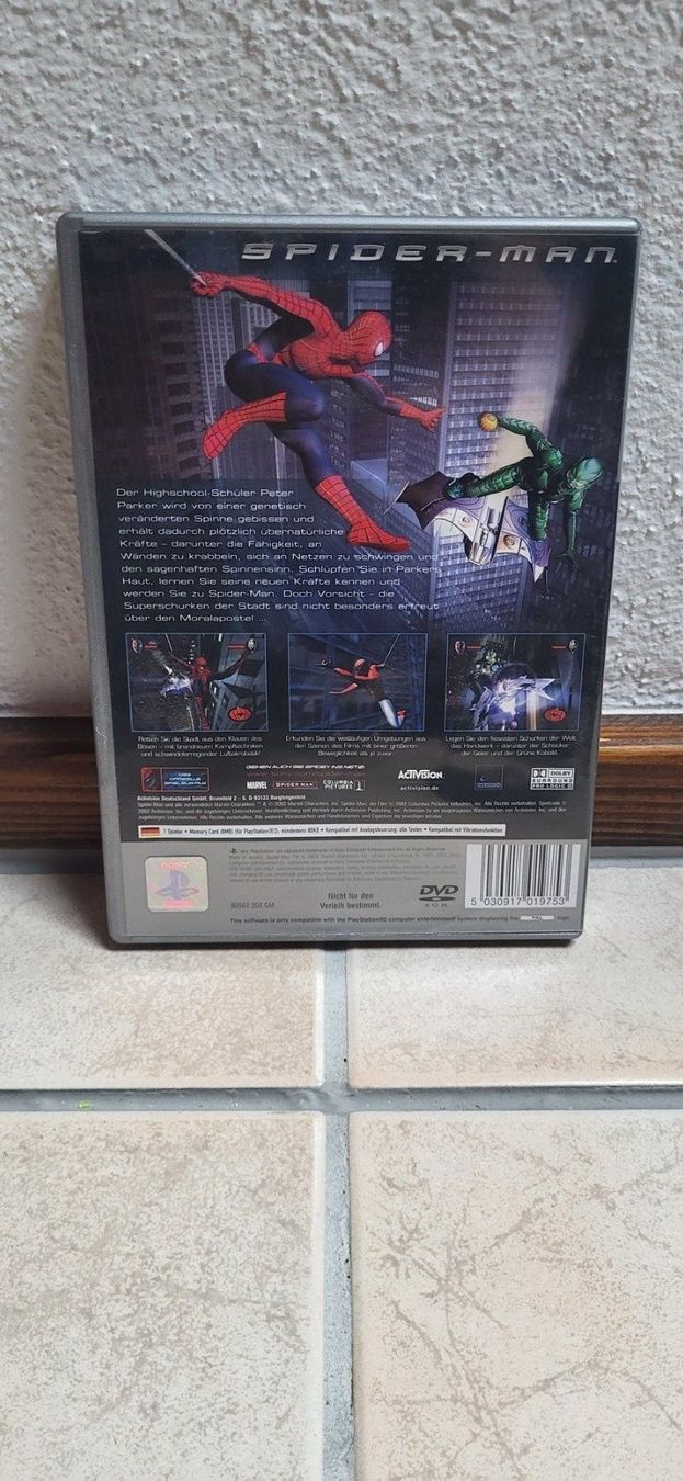 Sony Spiele: PS2 Spiel – Spider Man – Gebraucht aus Münsingen von Heroism2010 1