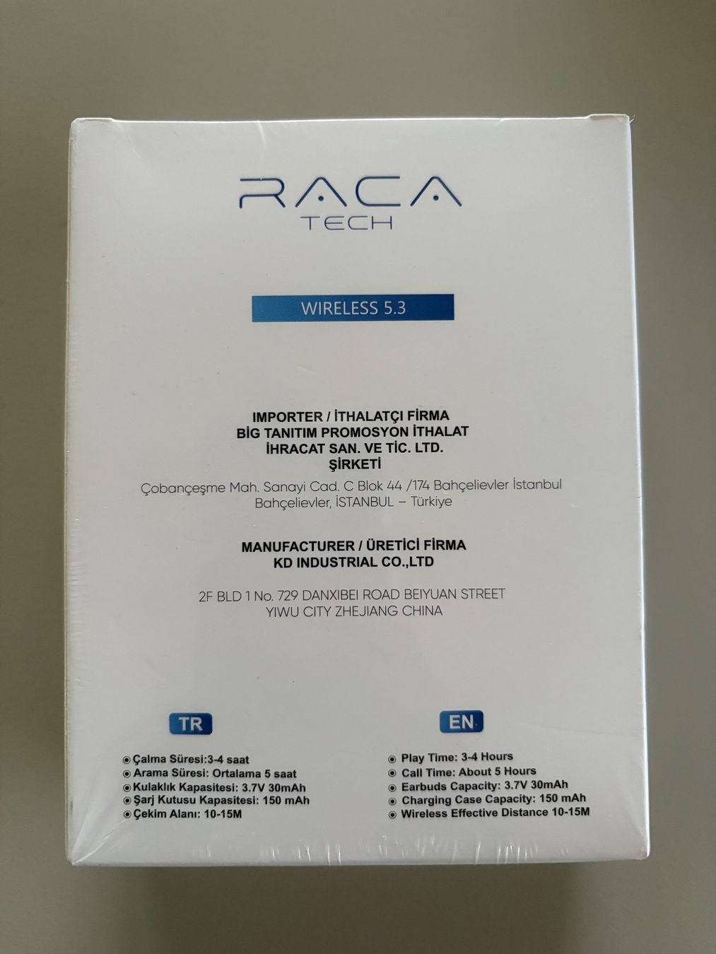 Cuffie: RACA Tech True Wireless Kopfhörer – Nuovo e nell'imballaggio originale da Finstersee venduto da jubada 1