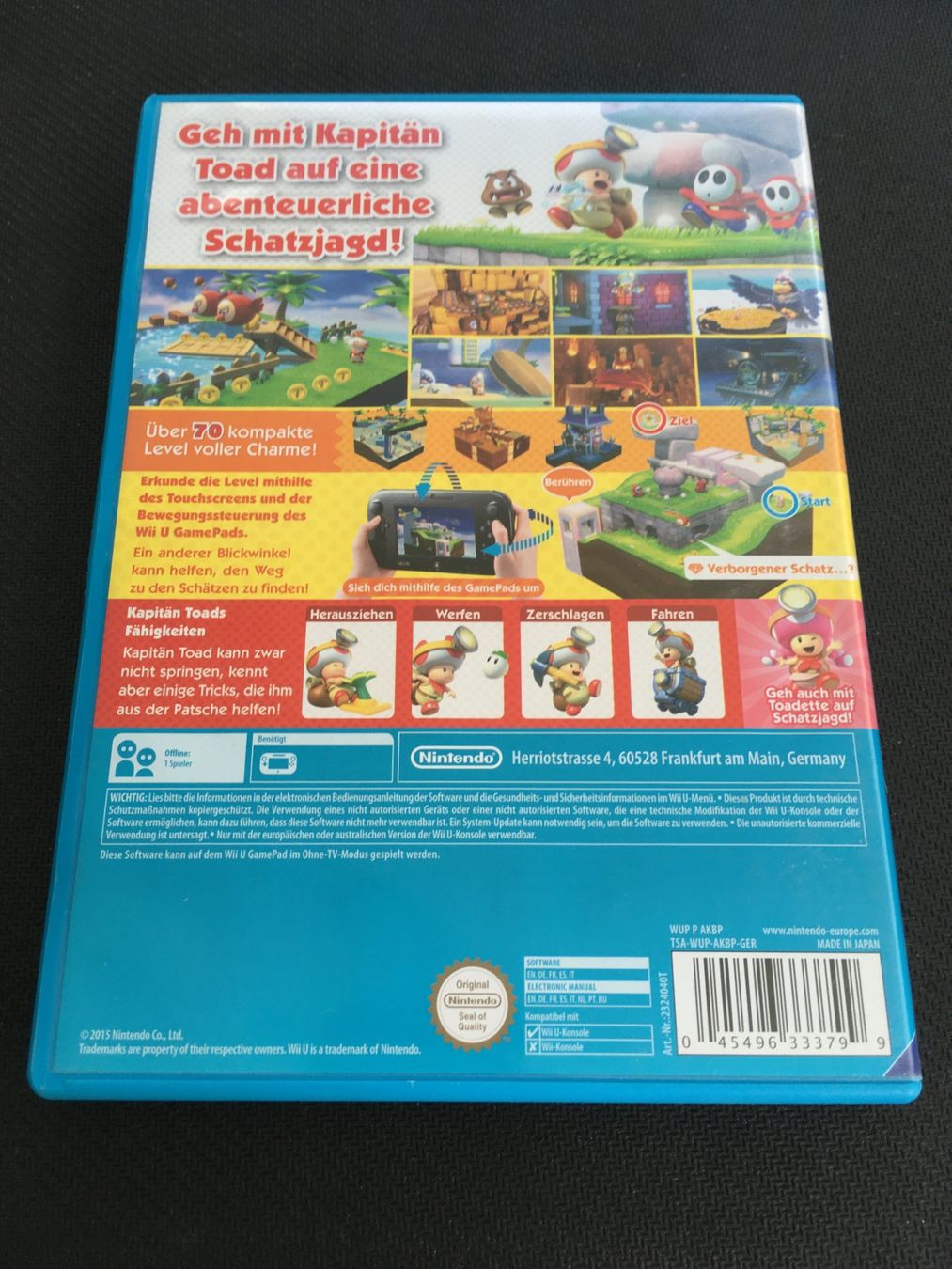 Nintendo Jeux: Captain Toad - Nintendo Wii-U – D'occasion à St.Gallen par Punktchen01 1