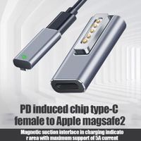Magsafe 2  Adapter USB C auf PD Für Macbook Pro Air Magnet