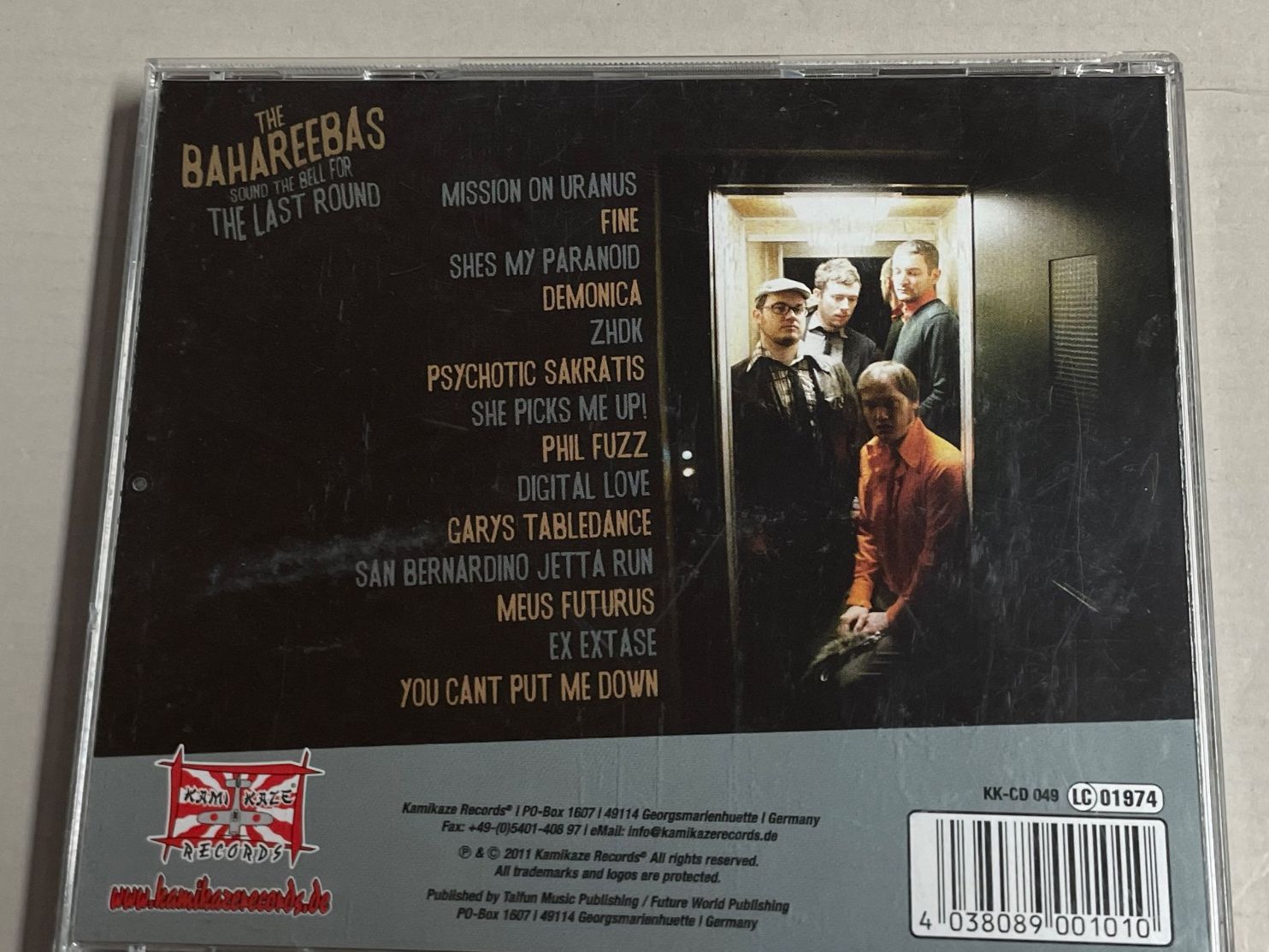 CD: The Bahareebas - The Last Round – Usato da Muri b. Bern venduto da AdidasCollector 1