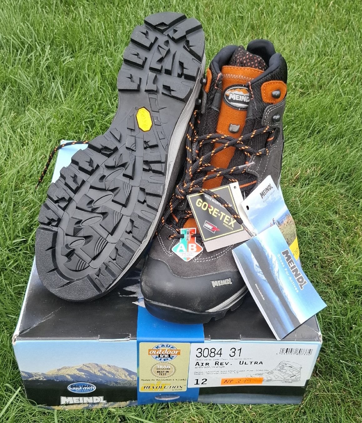 Meindl Scarpe da uomo: Freizeit-Wanderschuh Meindl Air Revolution Ultra Grösse 47 – Nuovo e nell'imballaggio originale da Flaach venduto da res1965 1