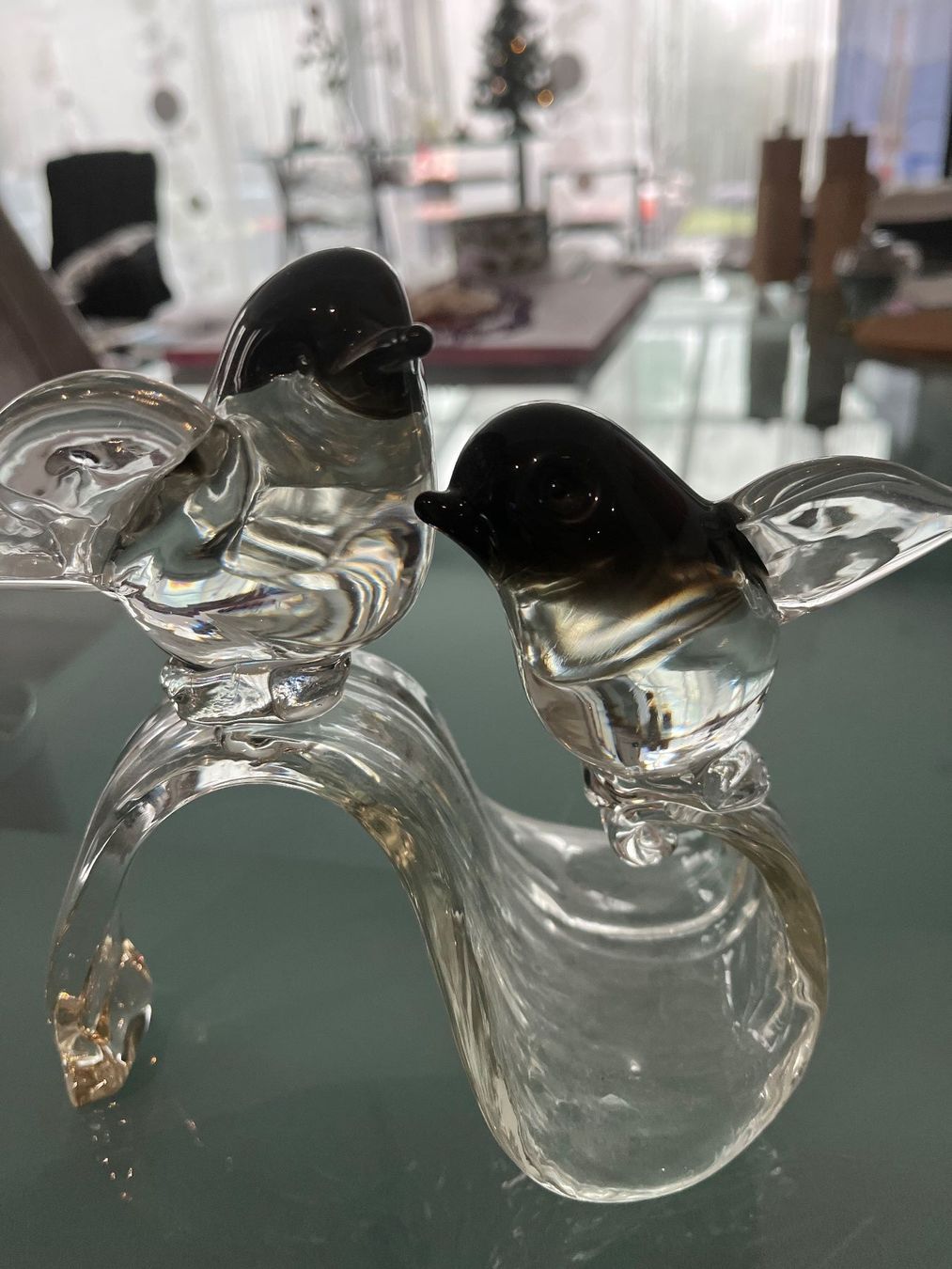 Murano Statuette: Vogelpaar Muranoglas – Nuovo (secondo la descrizione) da Mosnang venduto da KurtHe