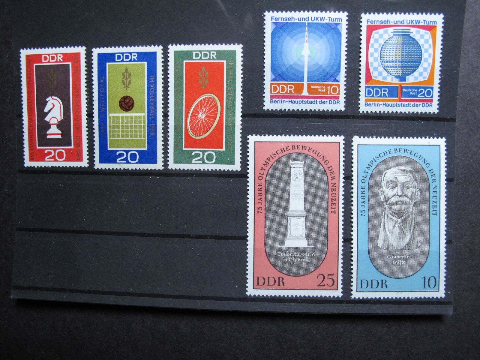 Tutti i francobolli: DDR 1969 Briefmarken III ** – Usato da Wil SG venduto da fva01