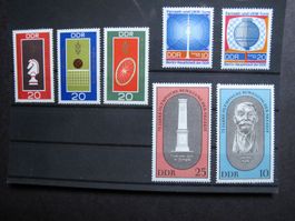 DDR 1969 Briefmarken III **