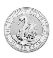 1 oz Australien Swan Schwan 2018, 2. Ausg. Silbermünze NEU!