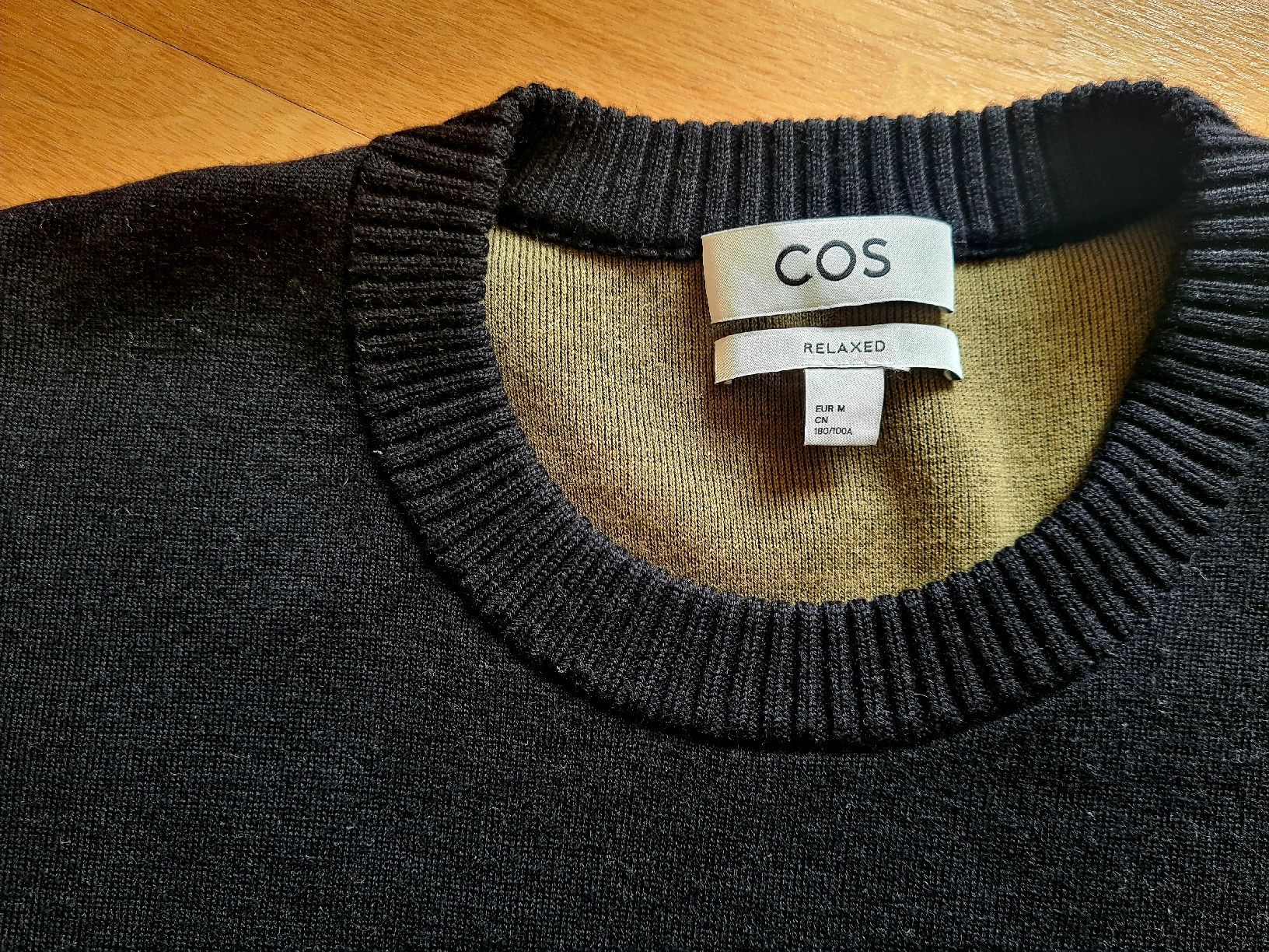 Cos Maglioni & Felpe: COS Herren Wollpullover, Grösse M, Schwarz – Usato da Zürich venduto da MaLa8057