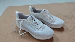 Weisse Sneakers, bequem, Tamaris Gr. 40