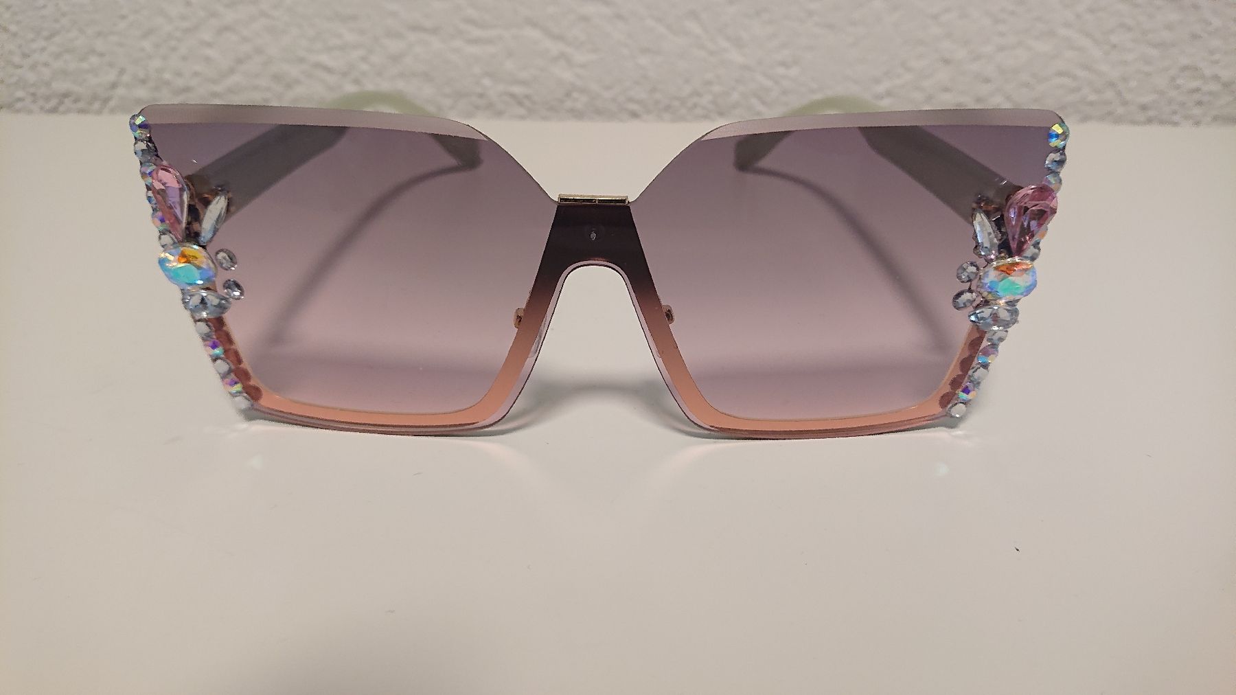 Occhiali & Lenti: Glamour Sonnenbrille mit Strass - Sommer Hit! – Nuovo (secondo la descrizione) da Madiswil venduto da Sandraho