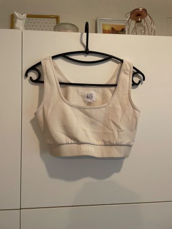Brassière Lounge Coton Beige S