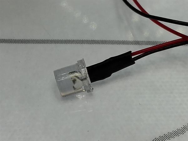 Componenti elettronici: Flachkopf-LED 5mm verkabelt 12V DC, gelb – Nuovo (secondo la descrizione) da Luzern venduto da Salefactory 2