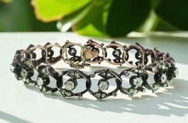 Antik Viktorianisches Diamant Armband 14k 585 Gold