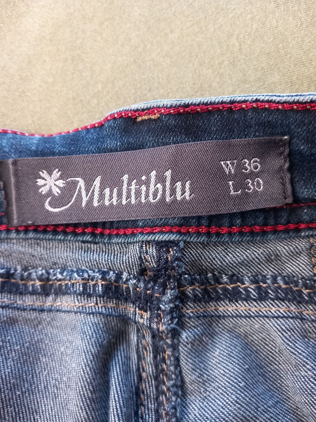 Pantaloni: Jean / Pantalon destroy MULTIBLU W36 L30 – Usato da Faoug venduto da per_kp6r 3