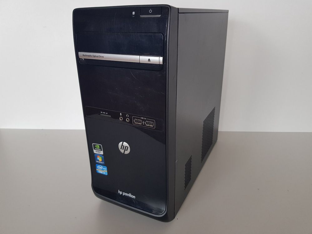 HP Pavilion i7 3.4Ghz 2600 Nvidia, Desktop PC mit Windows 10 Kaufen