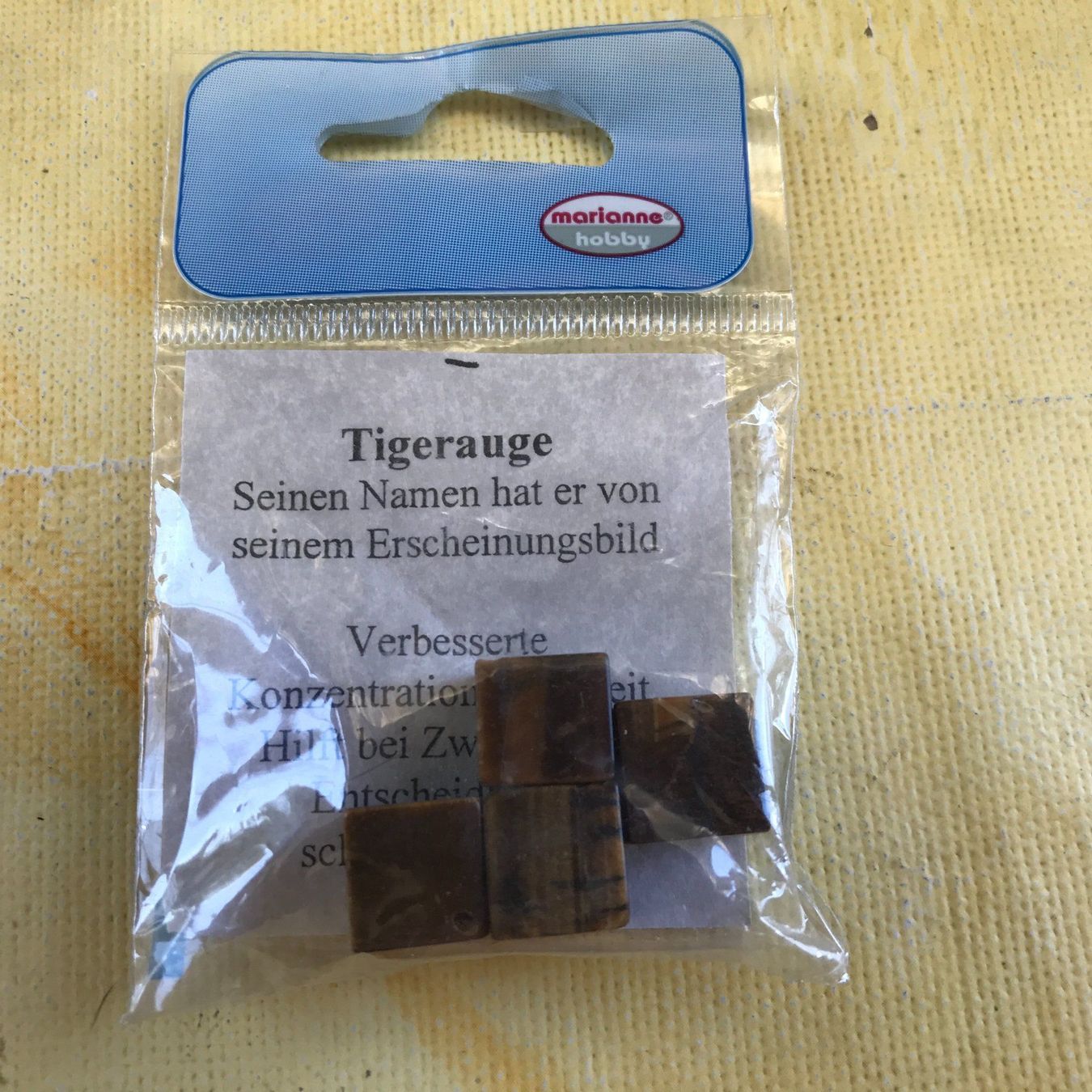 Minerali & Pietre curative: TIGERAUGE 4 STK. – Nuovo e nell'imballaggio originale da Ostermundigen venduto da crazy-horse-1840