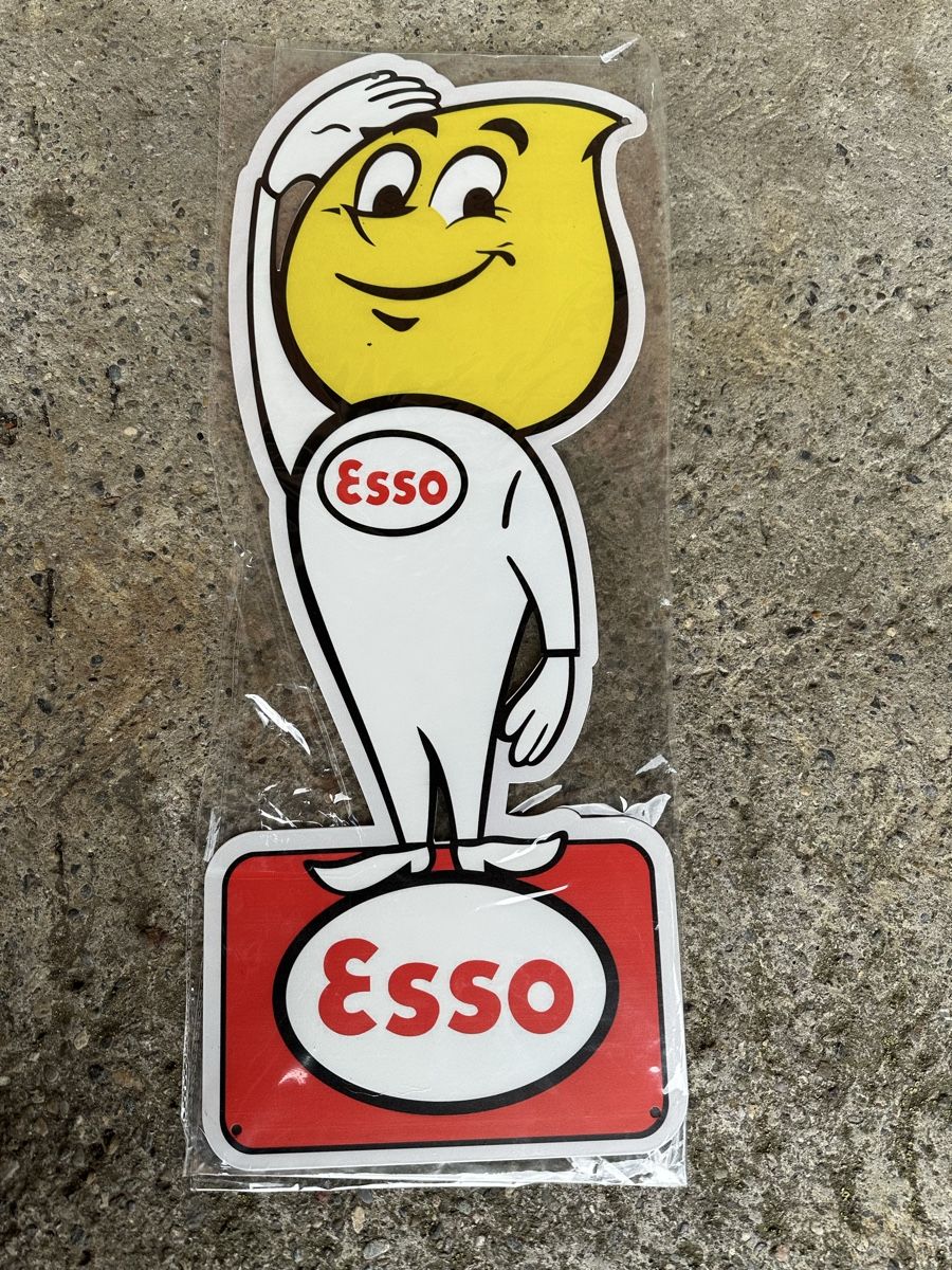 Insegne: Esso mann Werbung Reklame Classic – Nuovo (secondo la descrizione) da Reinach AG venduto da rares75
