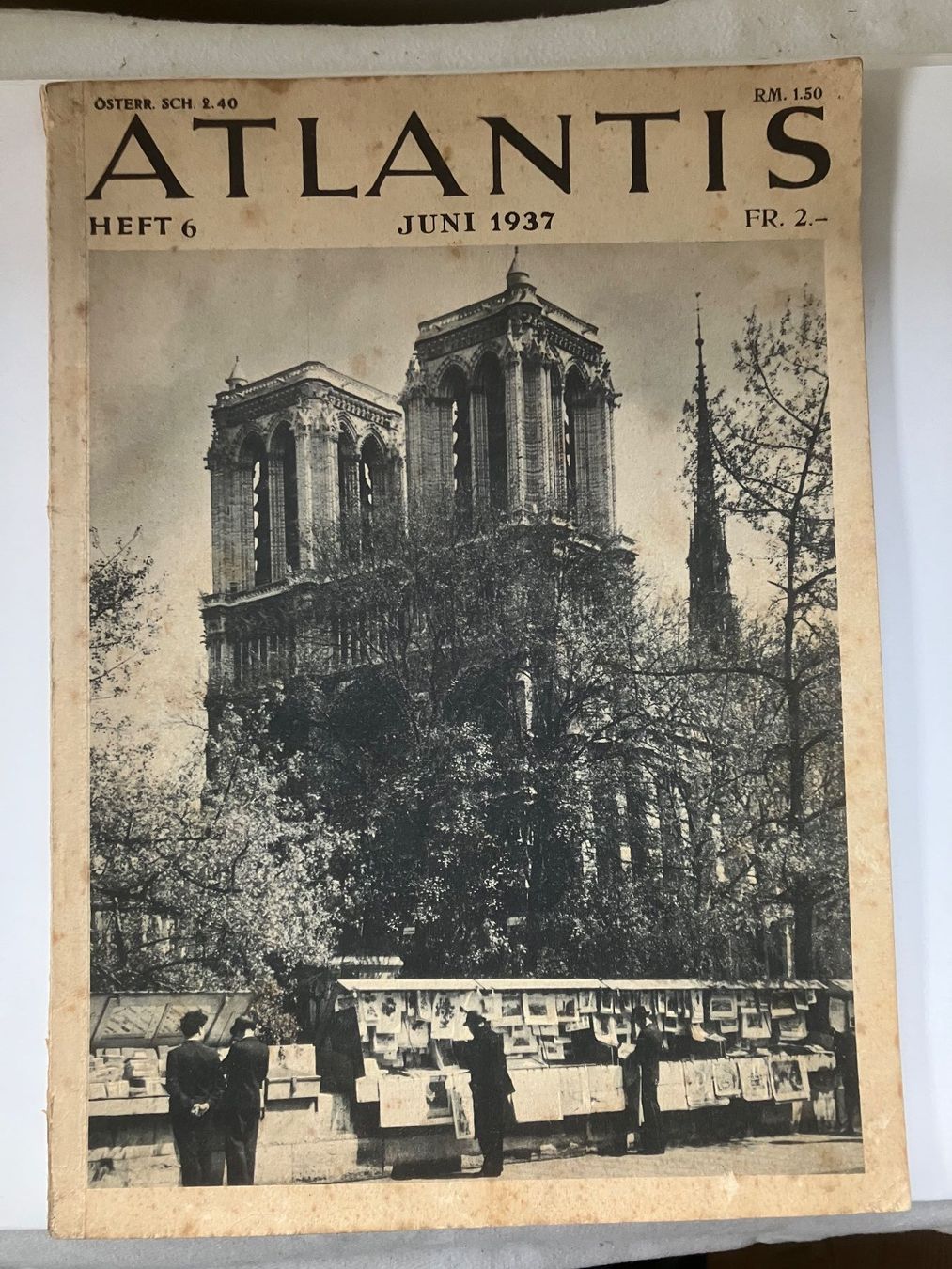 Riviste & Magazine: Atlantis Heft 6 Juni 1937 – Usato da ZUERICH venduto da Carolus1