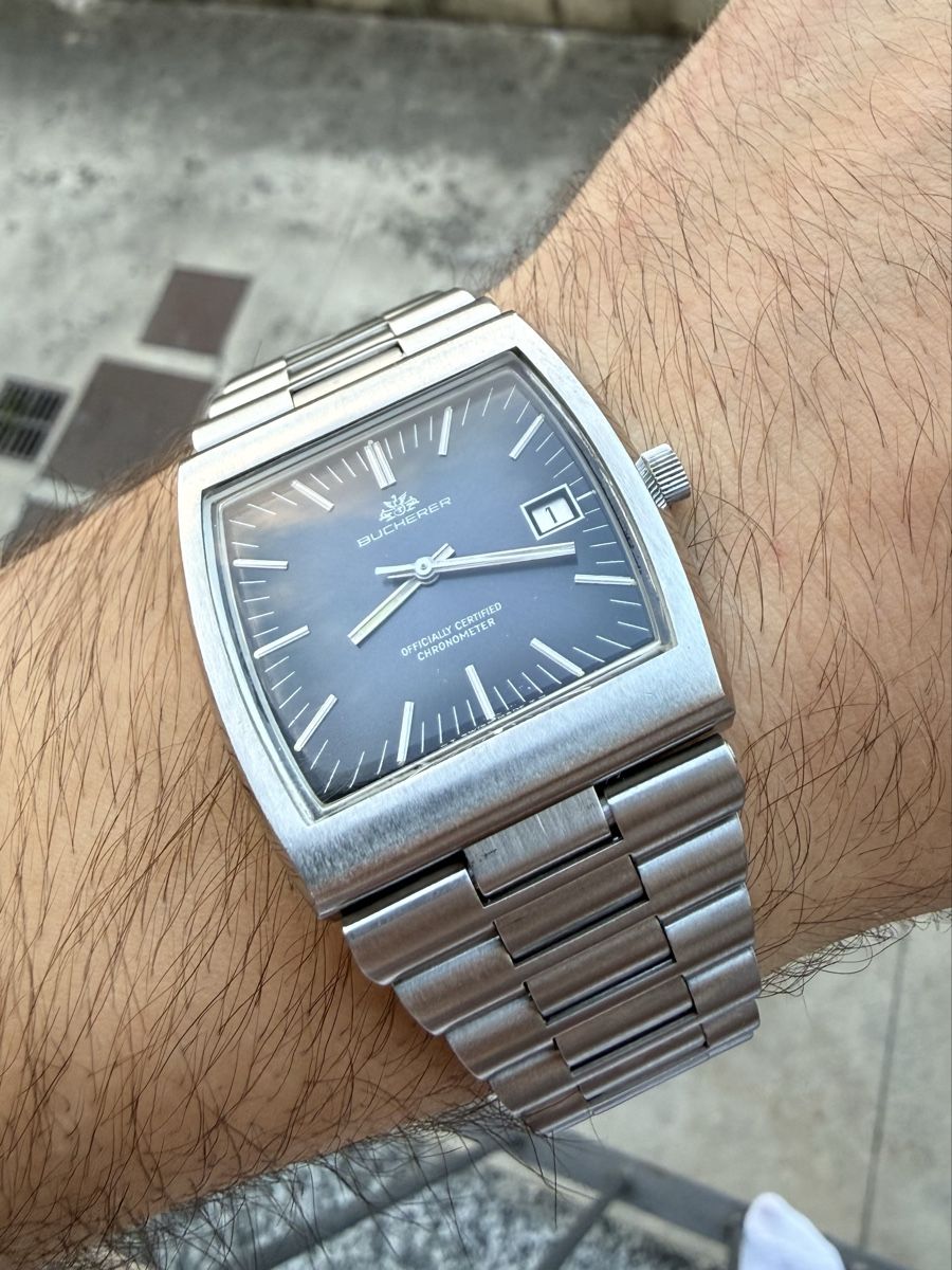 Bucherer Uhren: Bucherer vintage Uhr 1970 – Gebraucht aus Lugano von pas_9n7h 6