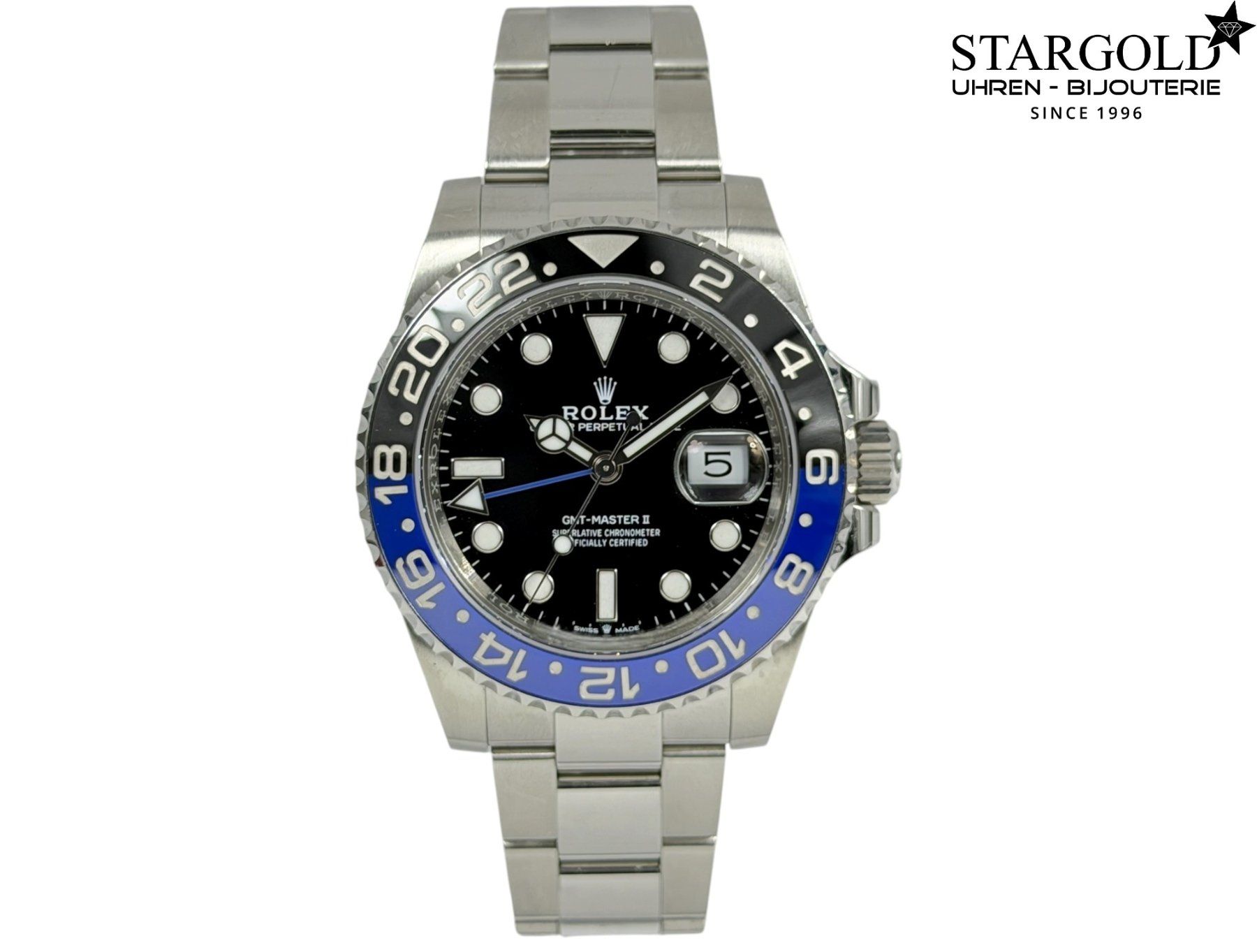Rolex Montres: Rolex GMT-Master II "Batman" - 126710BLNR – D'occasion à Zürich par Stargold-Uhren
