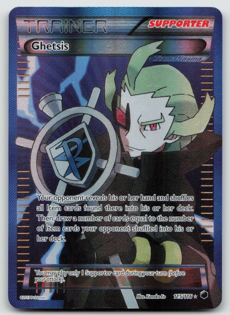 Pokémon Sammelbilder & Trading cards: Pokemon Ghetsis 115/116 EN 2013 – Gebraucht aus Lugano von VlaseCard