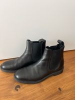 Herren Stiefel Marke Grösse 40 Leder schwarz