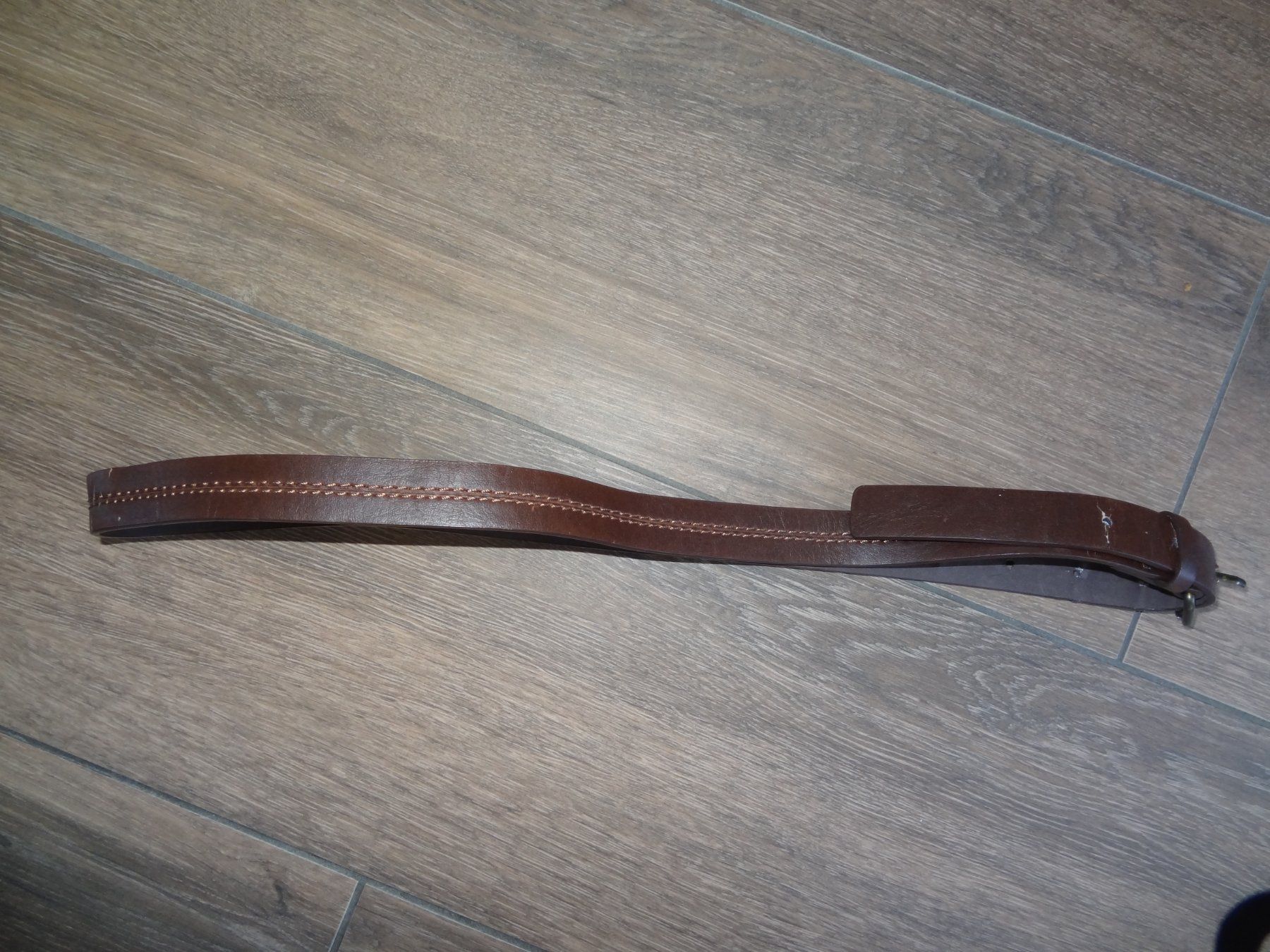 Gürtel: Ceinturemarron, boucle bronze, taille 83-100cm – Gebraucht aus Satigny von salvatore73 5