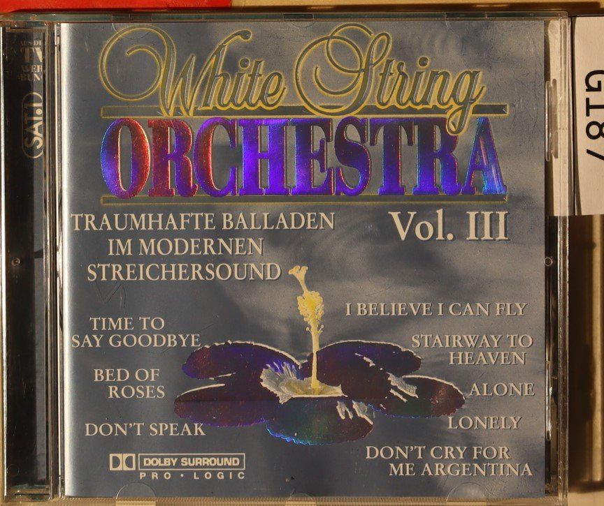 CD: White String Orchestra – Vol. III. – Usato da Luzern venduto da CONTENTI