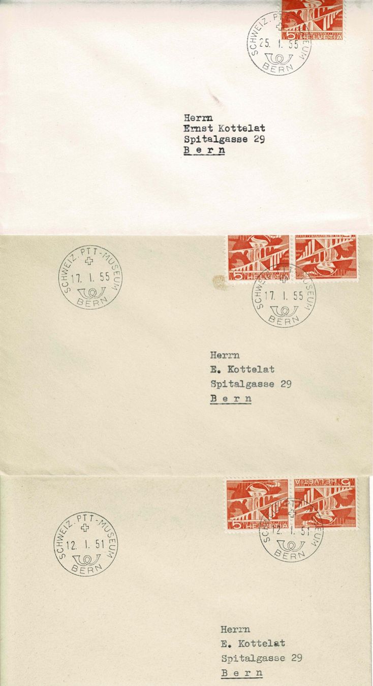 Buste & buste per spedizione: 29 Kottelat-Briefe – Usato da Zürich venduto da Bierino 1
