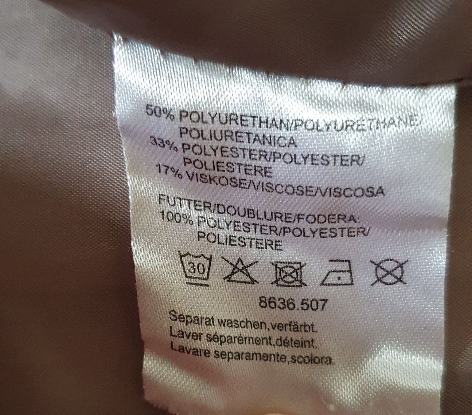 Giacche: Kunstleder-Jacke , Gr.XL – Usato da Niederlenz venduto da clea50 6