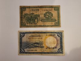 Banknoten aus Sudan