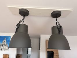 Lampenkonstruktion (gebaut von unserem Vormieter)