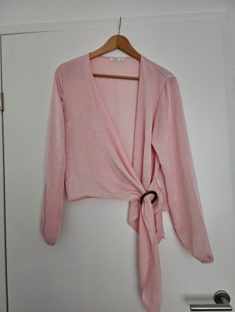 Chemisier rose poudré DF Young XL - Chic Printemps ✨