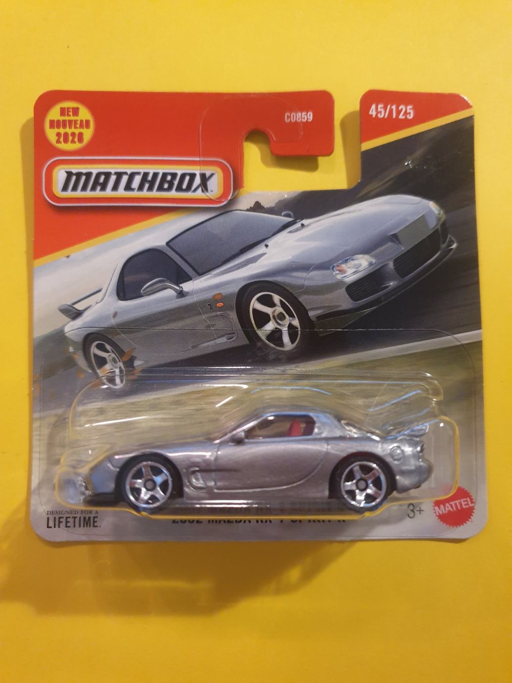 Matchbox Modellini d'auto: Matchbox 2002 MAZDA RX-7 SPIRIT R – Nuovo e nell'imballaggio originale da Oftringen venduto da Rotor 1