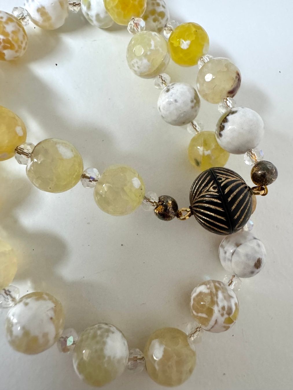 Catenine: Halskette Achat, Tschechischer Kristall – Nuovo (secondo la descrizione) da Biberist venduto da tl-schmuck 3