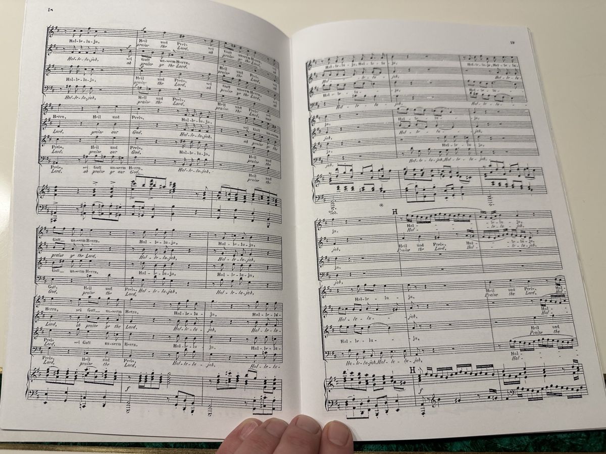 Libri: Brahms Triumphlied Op.55 Ludwig Masters Vocal Score – Usato da Wald ZH venduto da Martin79 3