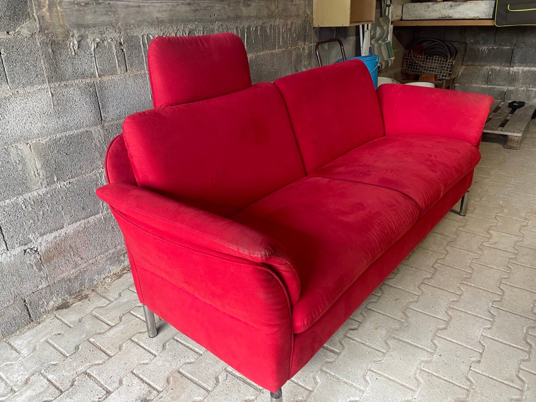 Divani: Rotes Zweiersofa – Usato da Schmitten FR venduto da Hubi60 1