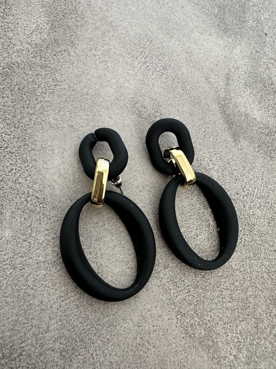 Orecchini pendenti & Orecchini a lobo: Elegante Ovale Ohrringe – Nuovo (secondo la descrizione) da Dietikon venduto da vithya88 1