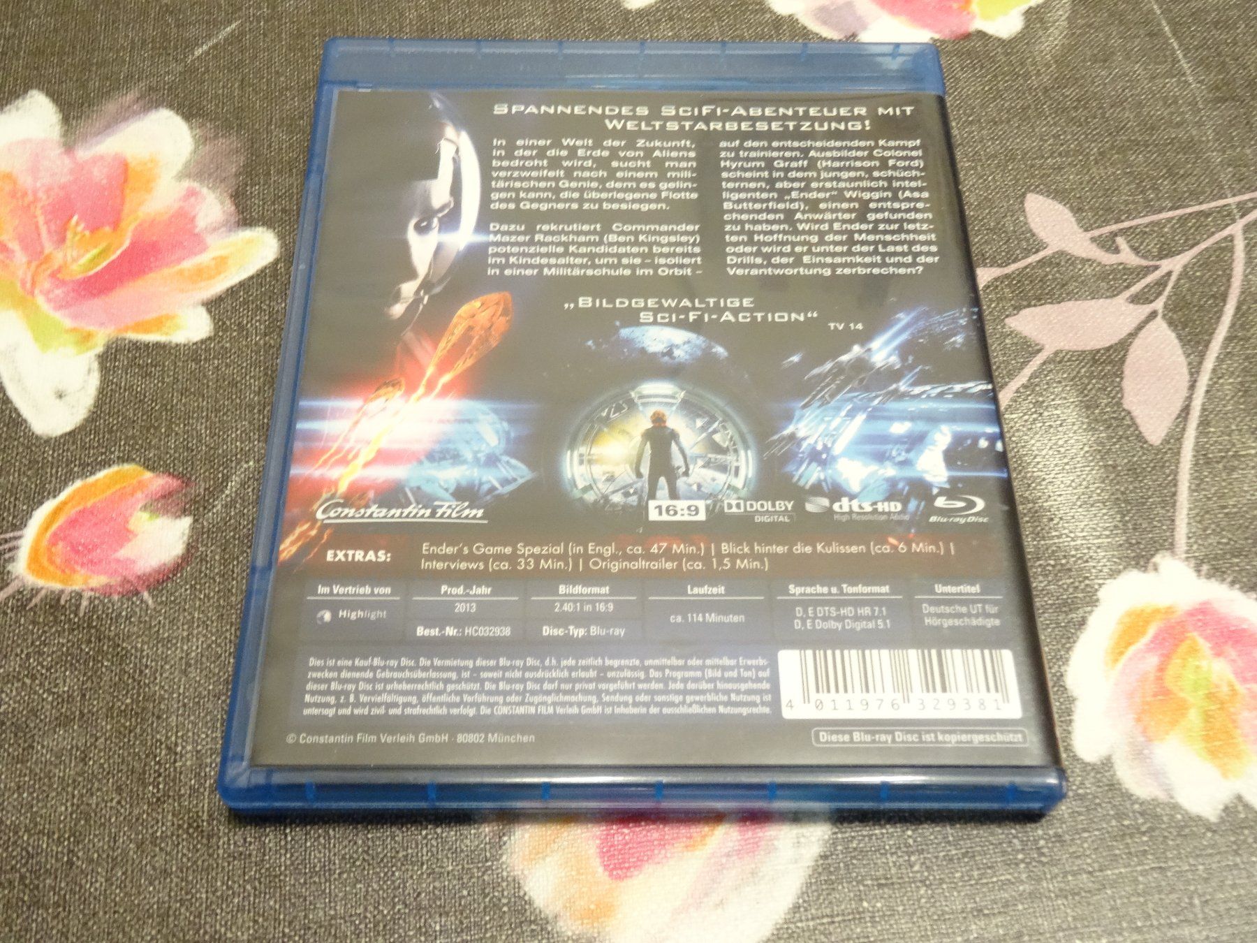 Tutti i DVDs: Ender's Game - Das Grosse Spiel BLU-RAY – Usato da Olten venduto da Disc-Verkauf 2