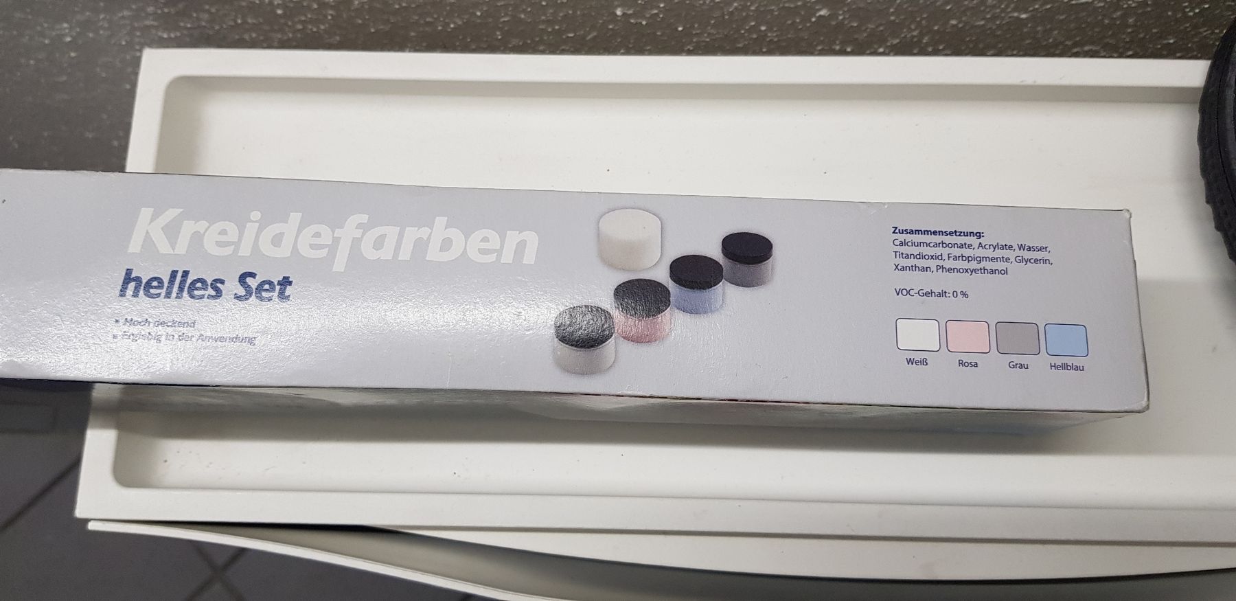Colori: Neue Kreidefarben helle Farben – Nuovo e nell'imballaggio originale da Zürich venduto da sb_t28m 1